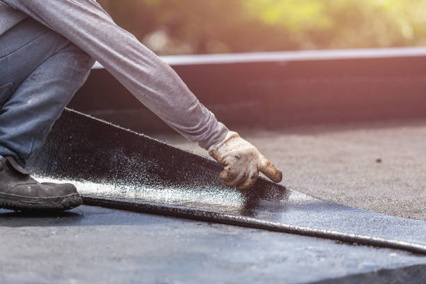 Professional Basement Waterproofing technician working in Sharon, TN